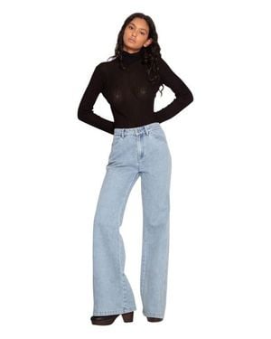 Belle & Bloom Brooklyn Knitted Turtleneck - Blue