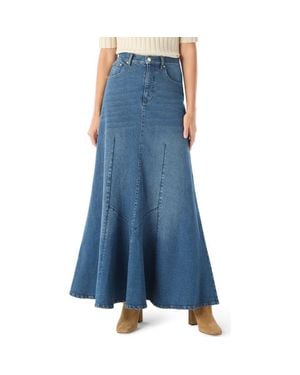 DO by Dee Ocleppo Luella Denim Maxi Skirt - Blue