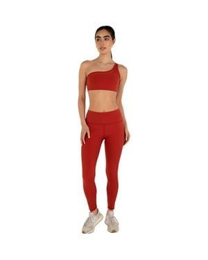 Rebody Active Incline Silkiflex High Waist Leggings 26 - Red