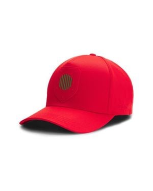 BOSS Poulin Lux Flag Patch Adjustable Baseball Cap - Red