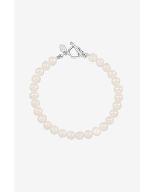 Dower & Hall Timeless Freshwater Pearl Bracelet - White