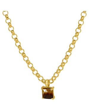 Dean Davidson Nomad Stone Pendant Necklace - Metallic