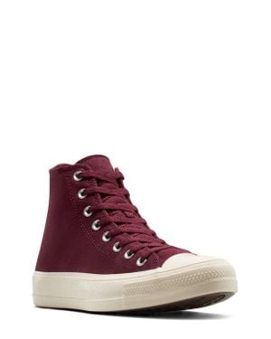 Converse Chuck Taylor All Star Durable Canvas High Top Sneaker - Purple