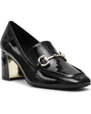 Anne Klein Tobi Bit Loafer Pump - Black