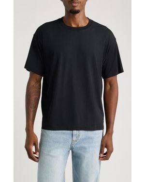 Saint Studio Base Cotton T-Shirt - Black