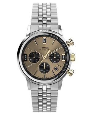 Timex Marlin Chronograph Bracelet Watch, 40Mm - Gray