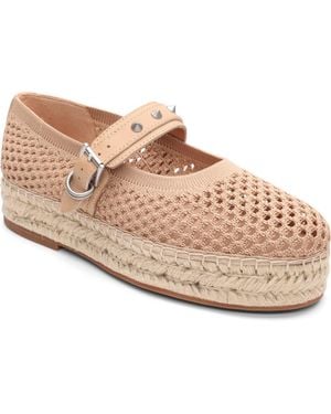 Ash Estella Espadrille Flat - Pink
