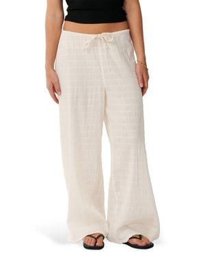 Rip Curl Islands Texture Cover-Up Pants - Natural