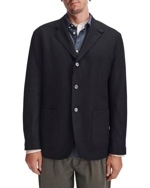 Rag & Bone Becker Wool Blend Knit Sport Coat - Black