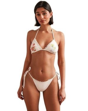 Dippin' Daisy's Palm Triangle Bikini Top - Brown