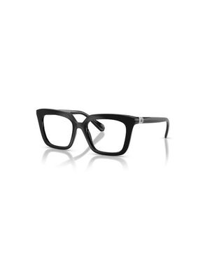 Swarovski 51Mm Square Optical Glasses - Black