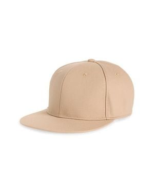 Open Edit Flat Brim Hat - Natural