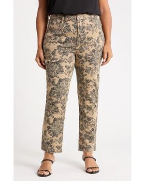 Kut From The Kloth Blair High Waist Straight Leg Jeans - Natural