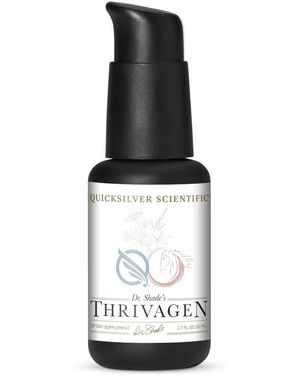 Quicksilver Scientific Thrivagen Adaptogenic Shatavari And Maca Root Supplement - Black
