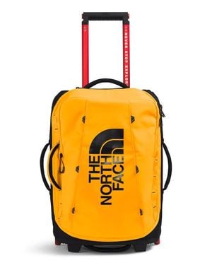 The North Face 22 Inch Base Camp Rolling Thunder Carry On Suitcase - Orange