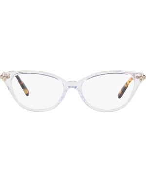 Tiffany & Co. 54Mm Cat Eye Optical Glasses - White