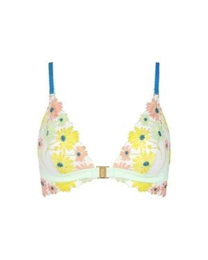 Huit Dance Des Fleurs Bralette - Yellow