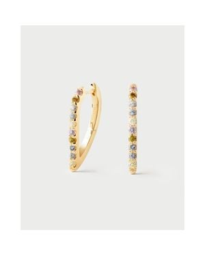Pdpaola Gloss Hoops - Metallic