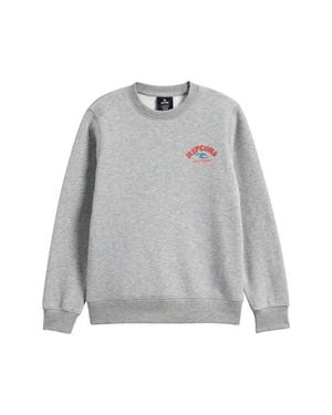 Rip Curl Kids' Shred Cotton Graphic Sweatshirt - Gray