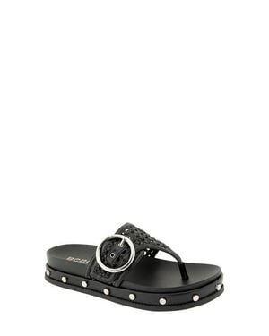 BCBGMAXAZRIA Belen Platform Flip Flop - Black