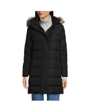 Lands' End Down Winter Coat - Black