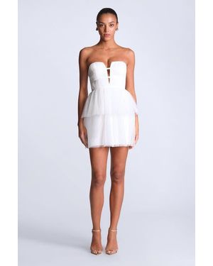 BCBGMAXAZRIA Kristen Dress - White