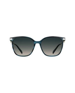 Longchamp Foulonn 55Mm Gradient Modified Rectangular Sunglasses - Multicolor