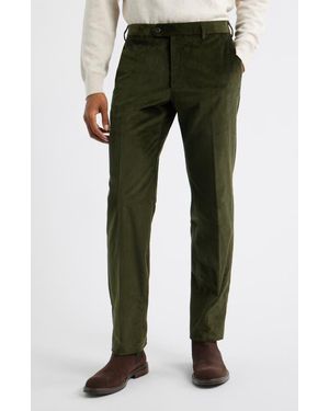 Zanella Parker Corduroy Pants - Green