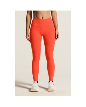 C.r.a.f.t Essence High Waist Pocket Tights - Red