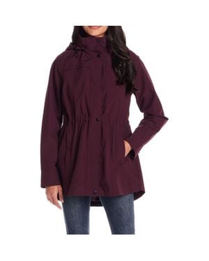 Gallery Hooded Packable Jacket - Purple