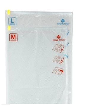 Eagle Creek Pack-It Compression Sac Set M/L - White