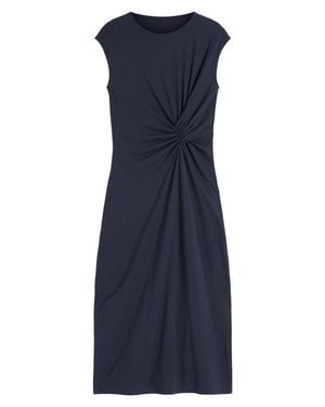 Boden Delilah Twist Midi Dress - Blue