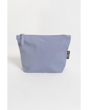 Terra Thread Organic Cotton Makeup Bag - Blue