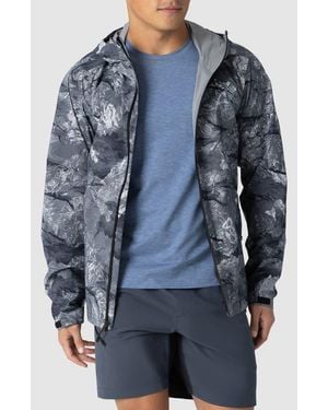 Outdoor Research Stratoburst Packable Rain Jacket - Blue