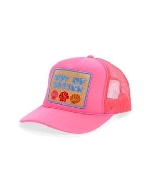 Friday Feelin Out Of Office Trucker Hat - Pink