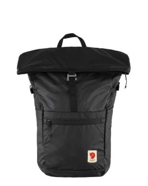 Fjallraven Recycled Nylon Waterproof Backpack - Black