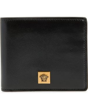 Versace Medusa Bifold Wallet - Black