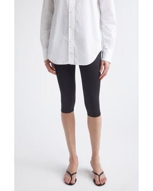 Maria McManus High Waist Capri Pants - White