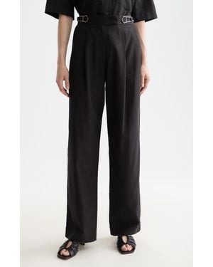 Scotch & Soda Quinn Wide Leg Pants - Black