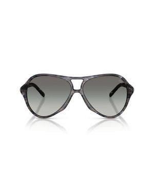 DIESEL 57Mm Gradient Pilot Sunglasses - Gray