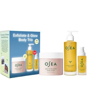 OSEA Exfoliate & Glow Body Trio $116 Value - Blue