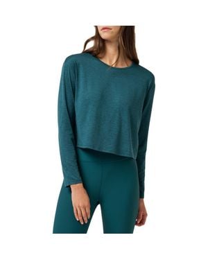 Travis Mathew Celestia Long Sleeve Performance T-Shirt - Green