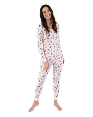 Leveret Cotton Matching Family Pajamas, Dream Weaver Prints - Multicolor