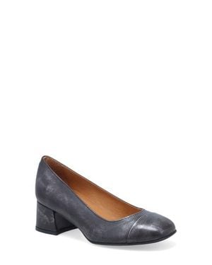 Miz Mooz Gilda Cap Toe Pump - Blue