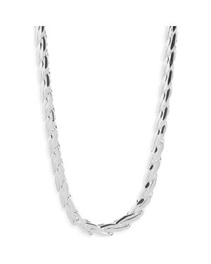 Open Edit Woven Collar Necklace - Metallic