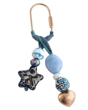 MacRae & Co Starfish Wonder Bag Charm - Blue