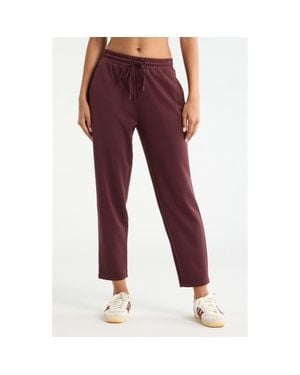 Zella Soft Luxe Ankle Pants - Red