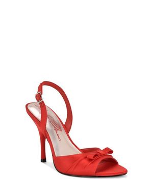 Nine West Vixxie Slingback Pointed Toe Sandal - Red