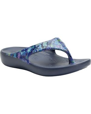 Alegria By Pg Lite Ode Flip Flop - Blue