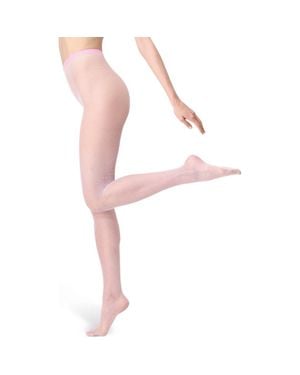 Oroblu Collant Tricot Fishnet Tights - Pink